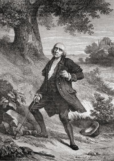 The Suicide of Jean Marie Roland de La Platiere (1734-93), 10th November 1793 by French School